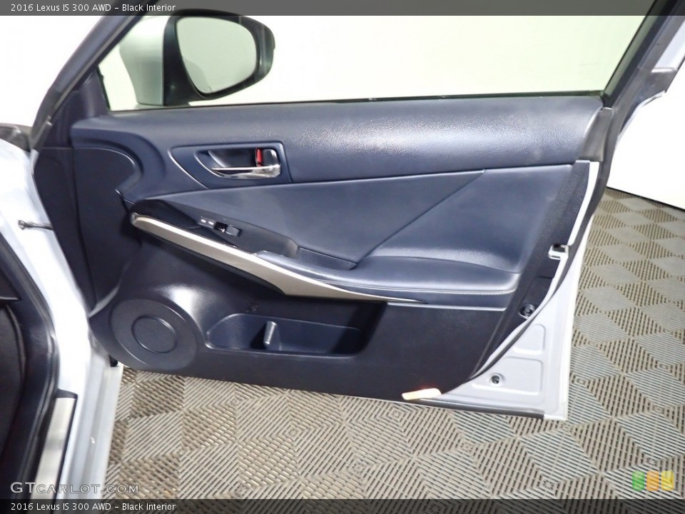 Black Interior Door Panel for the 2016 Lexus IS 300 AWD #139032194