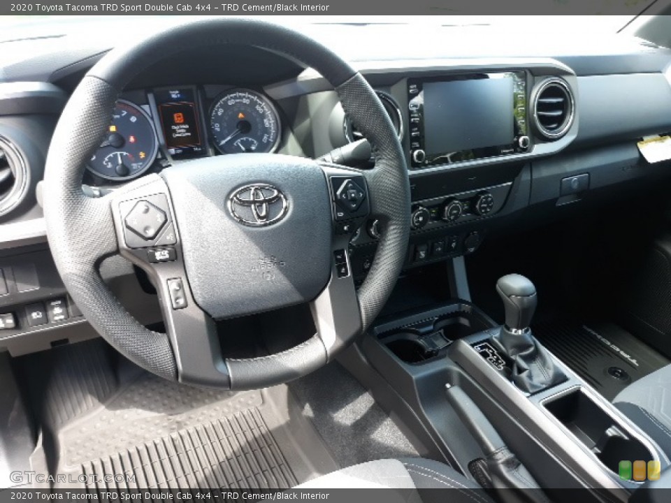 TRD Cement/Black Interior Dashboard for the 2020 Toyota Tacoma TRD Sport Double Cab 4x4 #139036548
