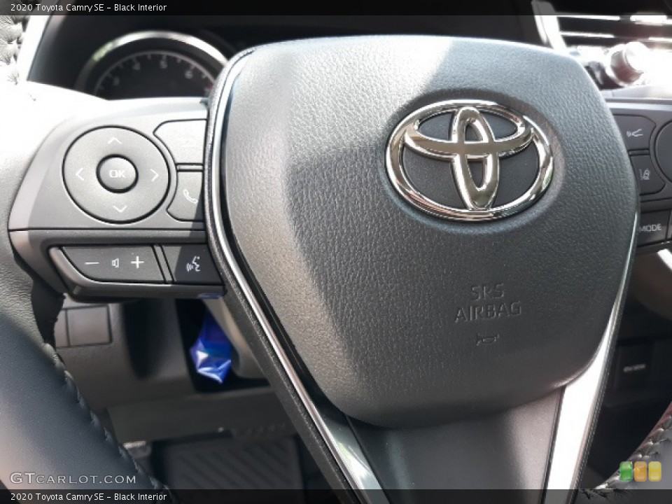 Black Interior Steering Wheel for the 2020 Toyota Camry SE #139038875