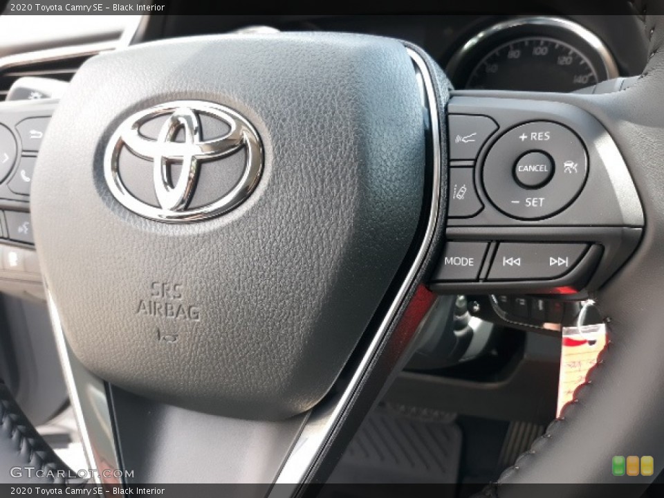 Black Interior Steering Wheel for the 2020 Toyota Camry SE #139038893