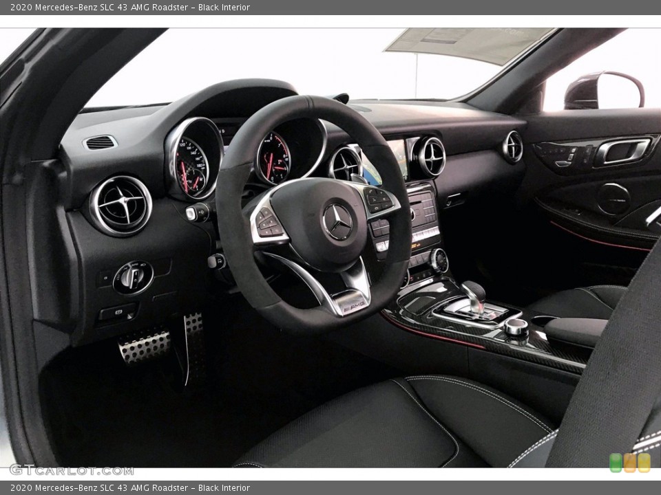 Black Interior Front Seat for the 2020 Mercedes-Benz SLC 43 AMG Roadster #139040555