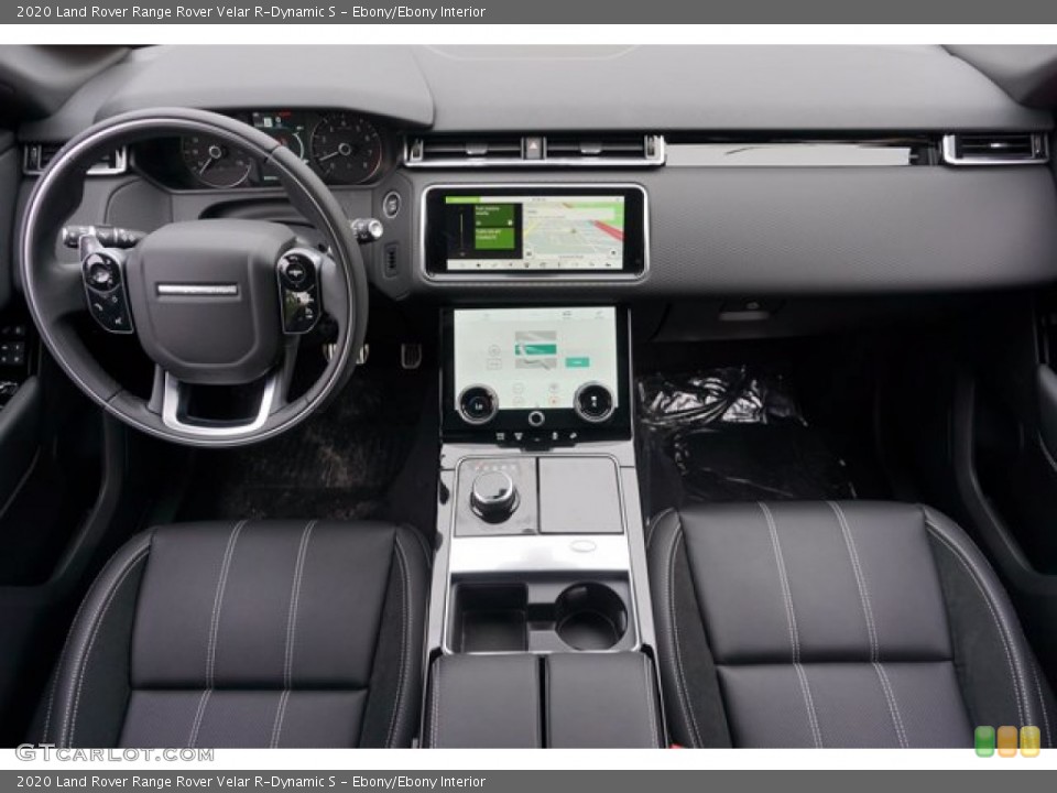 Ebony/Ebony Interior Photo for the 2020 Land Rover Range Rover Velar R-Dynamic S #139044760