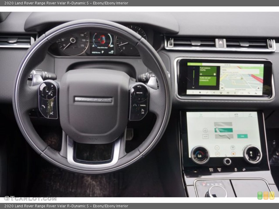 Ebony/Ebony Interior Dashboard for the 2020 Land Rover Range Rover Velar R-Dynamic S #139044778