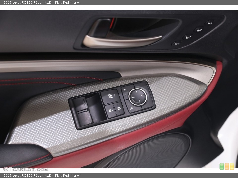 Rioja Red Interior Door Panel for the 2015 Lexus RC 350 F Sport AWD #139044937