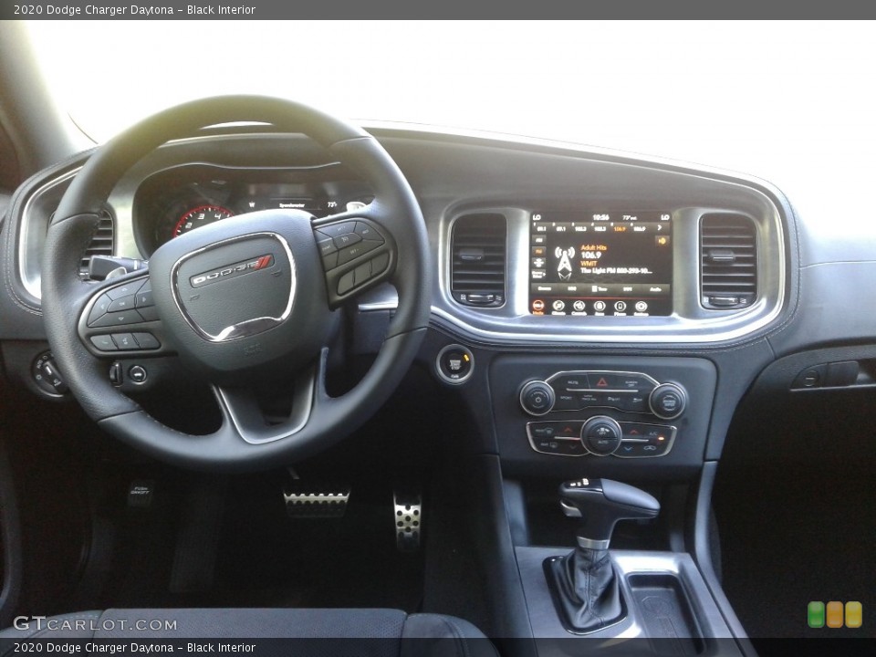 Black Interior Dashboard for the 2020 Dodge Charger Daytona #139046569