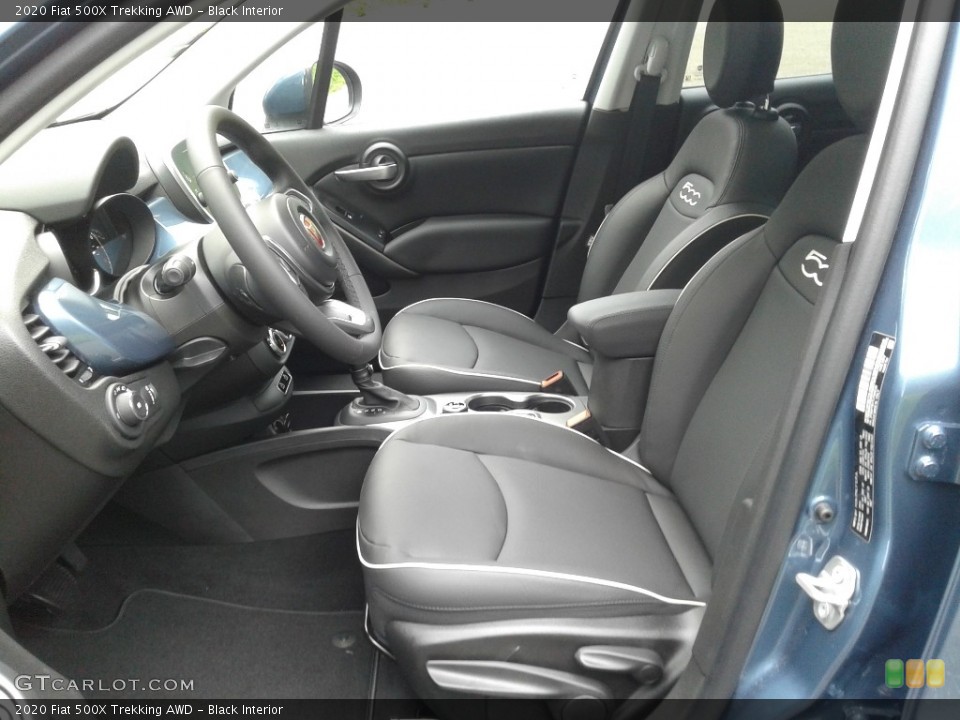 Black Interior Photo for the 2020 Fiat 500X Trekking AWD #139047817