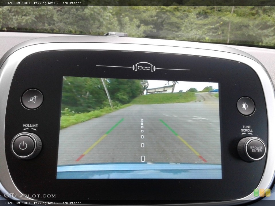 Black Interior Controls for the 2020 Fiat 500X Trekking AWD #139048123