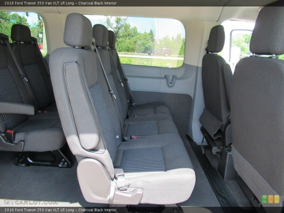 Charcoal Black Interior Rear Seat for the 2016 Ford Transit 350 Van XLT LR Long #139048781