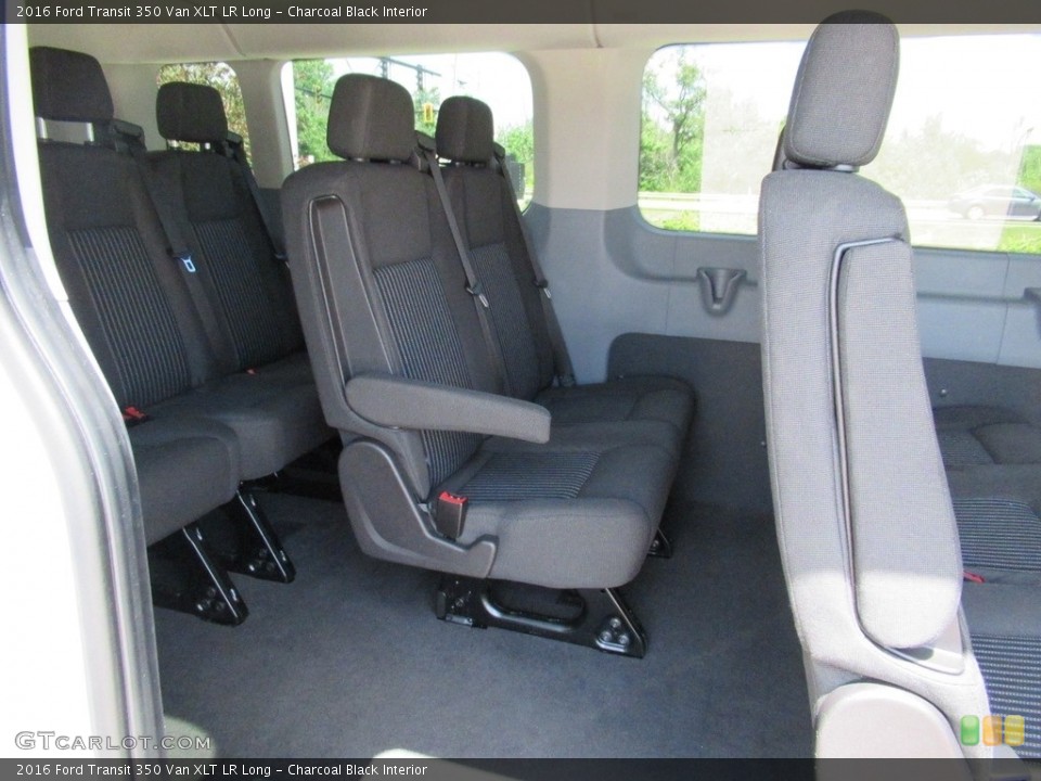 Charcoal Black Interior Rear Seat for the 2016 Ford Transit 350 Van XLT LR Long #139048792