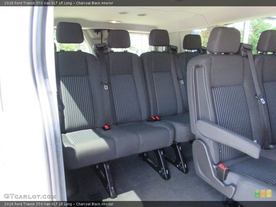 Charcoal Black Interior Rear Seat for the 2016 Ford Transit 350 Van XLT LR Long #139048807