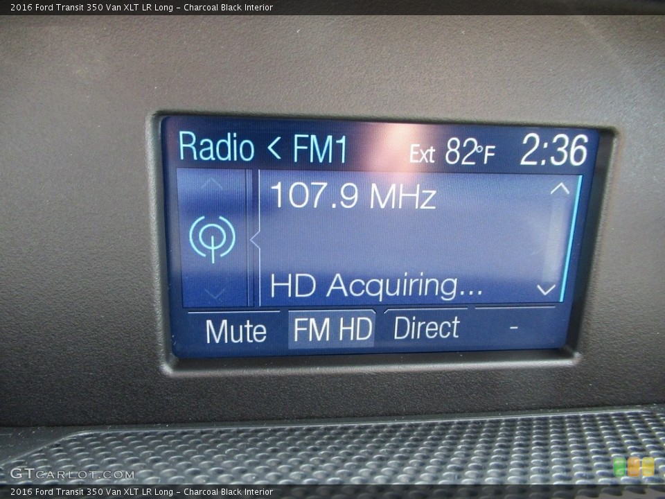 Charcoal Black Interior Audio System for the 2016 Ford Transit 350 Van XLT LR Long #139048981