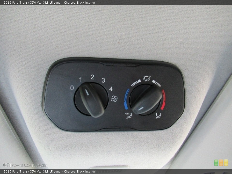 Charcoal Black Interior Controls for the 2016 Ford Transit 350 Van XLT LR Long #139048996