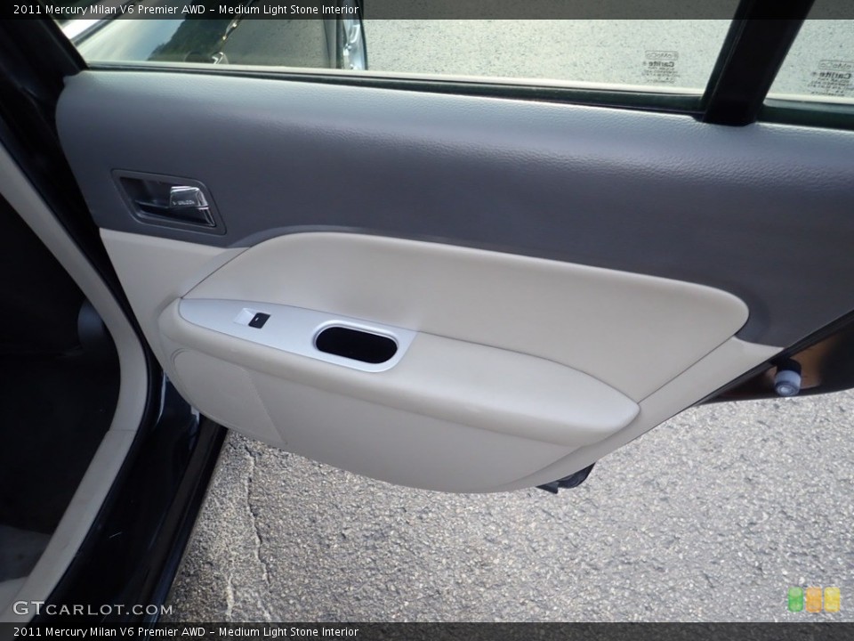 Medium Light Stone Interior Door Panel for the 2011 Mercury Milan V6 Premier AWD #139057176