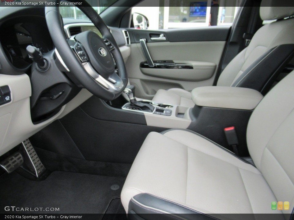 Gray Interior Front Seat for the 2020 Kia Sportage SX Turbo #139058004