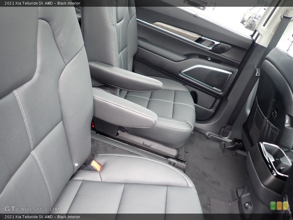 Black Interior Front Seat for the 2021 Kia Telluride SX AWD #139061499