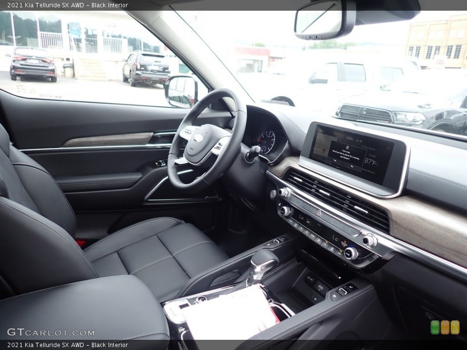Black Interior Photo for the 2021 Kia Telluride SX AWD #139061547