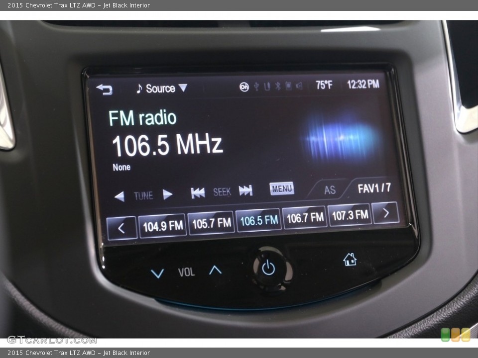 Jet Black Interior Audio System for the 2015 Chevrolet Trax LTZ AWD #139067026