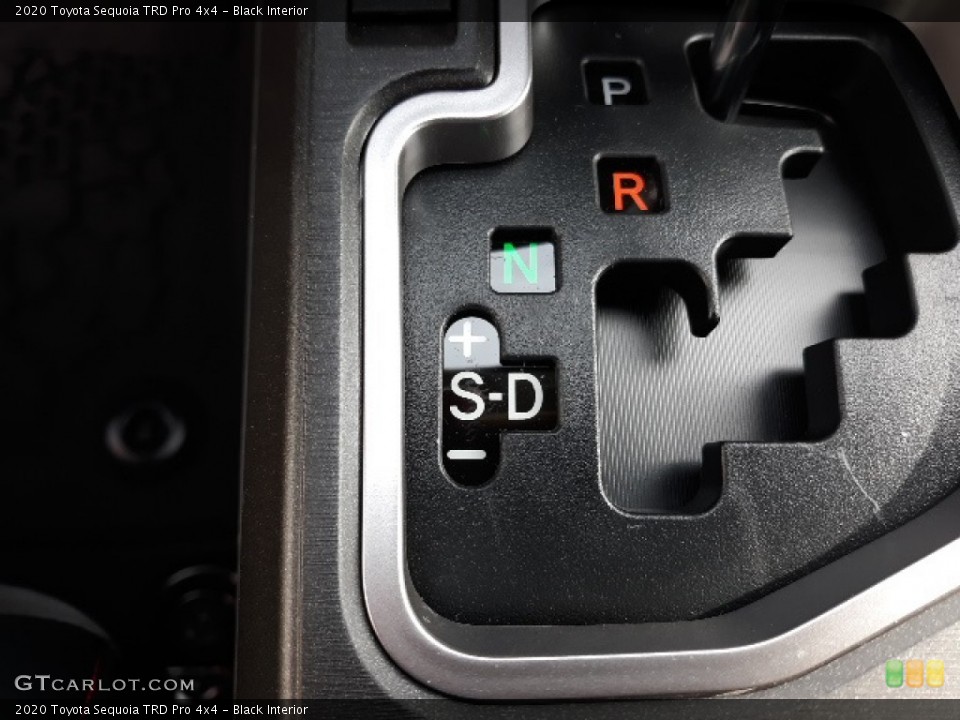 Black Interior Transmission for the 2020 Toyota Sequoia TRD Pro 4x4 #139068058