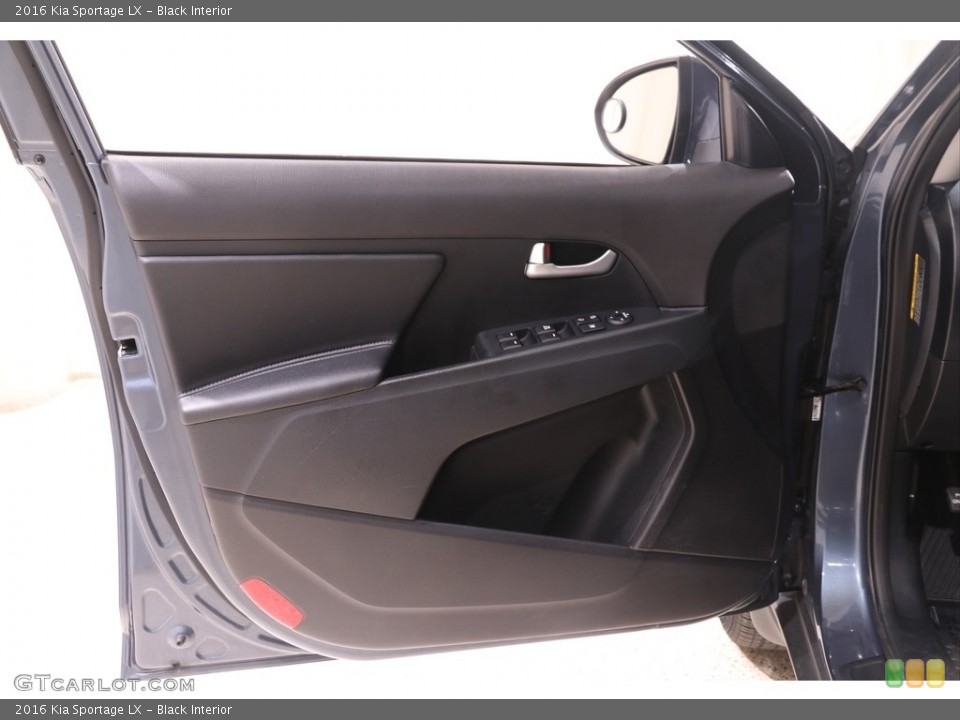 Black Interior Door Panel for the 2016 Kia Sportage LX #139069305