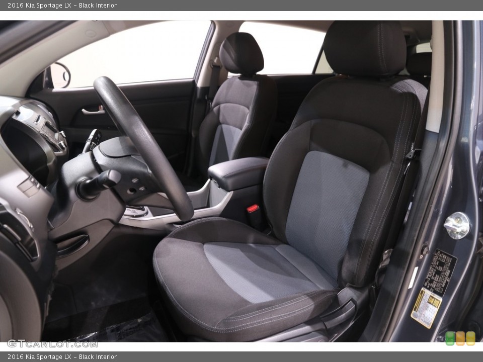 Black Interior Front Seat for the 2016 Kia Sportage LX #139069323