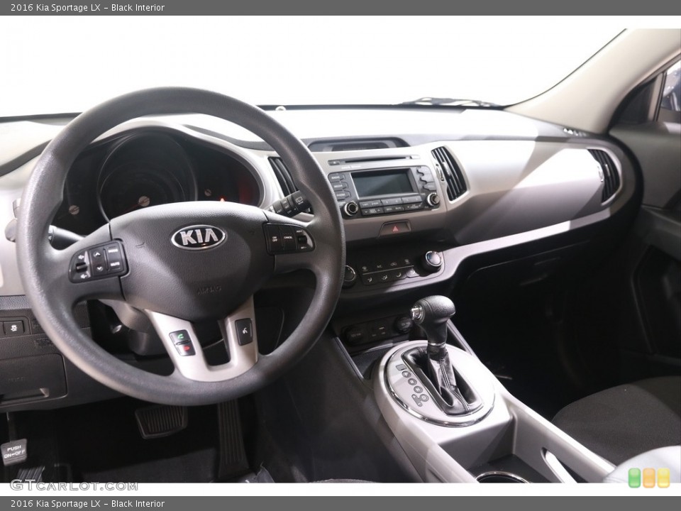 Black Interior Dashboard for the 2016 Kia Sportage LX #139069338