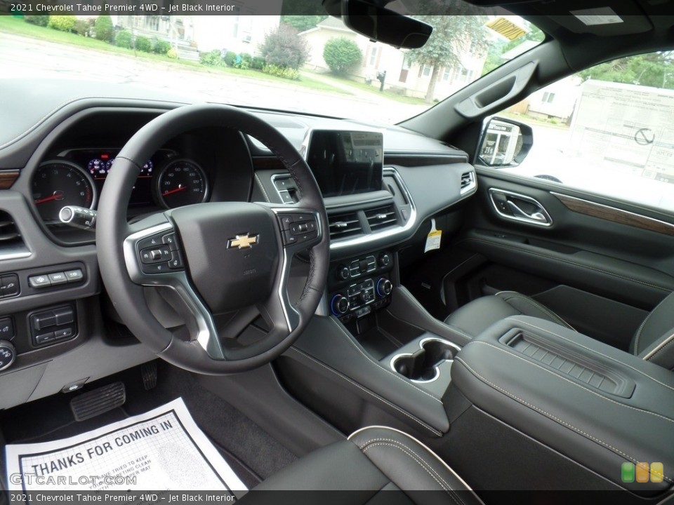 Jet Black Interior Front Seat for the 2021 Chevrolet Tahoe Premier 4WD #139071147