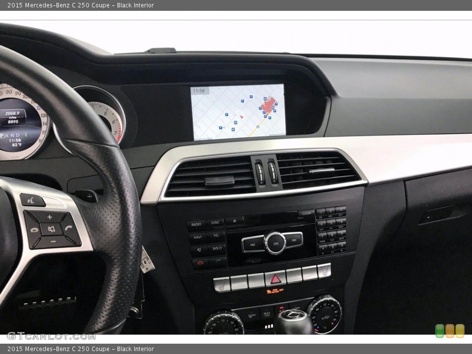 Black Interior Controls for the 2015 Mercedes-Benz C 250 Coupe #139071972