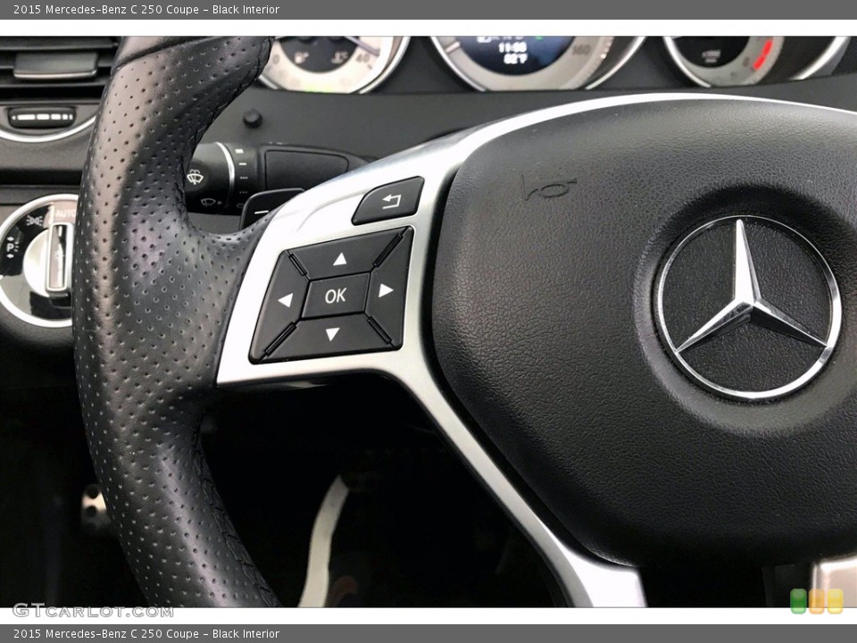Black Interior Controls for the 2015 Mercedes-Benz C 250 Coupe #139072053