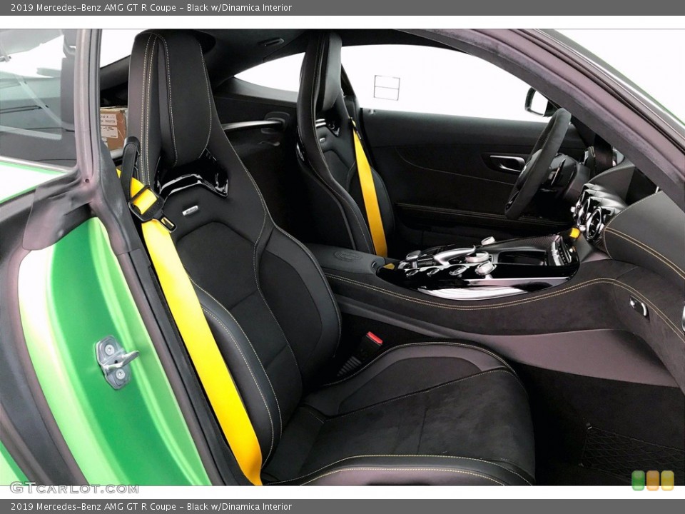 Black w/Dinamica 2019 Mercedes-Benz AMG GT Interiors