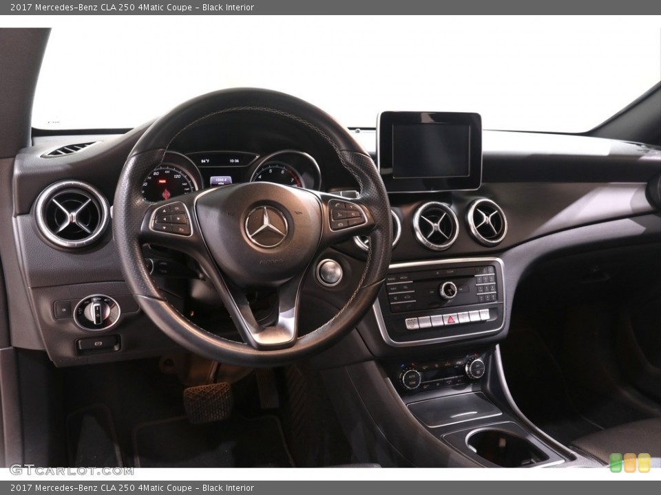 Black Interior Dashboard for the 2017 Mercedes-Benz CLA 250 4Matic Coupe #139078930