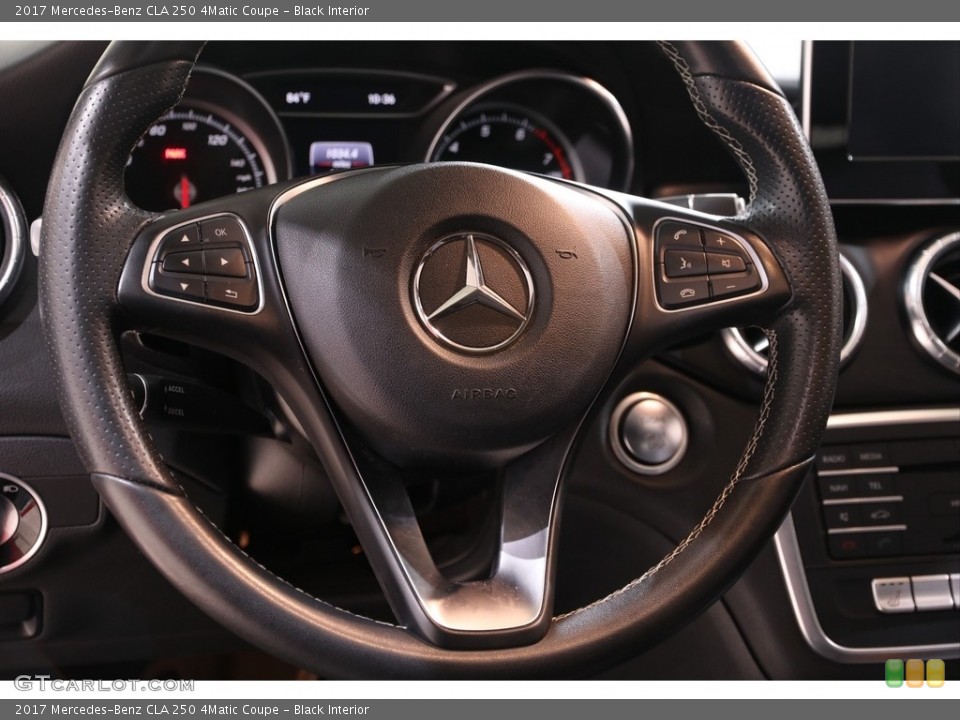 Black Interior Steering Wheel for the 2017 Mercedes-Benz CLA 250 4Matic Coupe #139078951