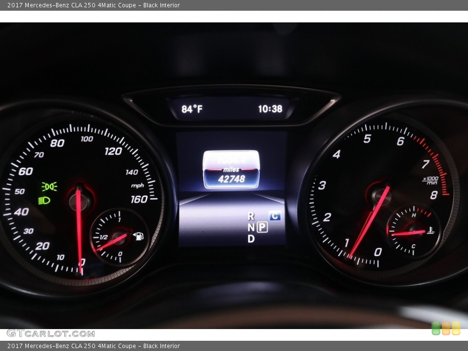 Black Interior Gauges for the 2017 Mercedes-Benz CLA 250 4Matic Coupe #139078972