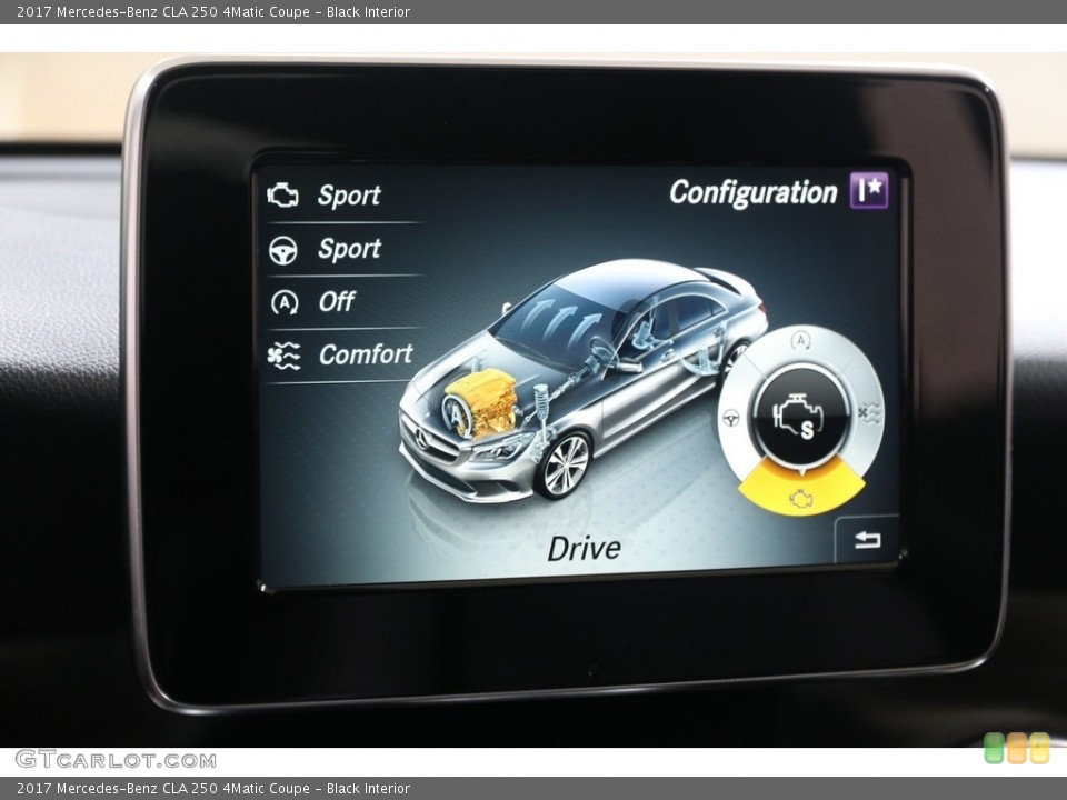 Black Interior Controls for the 2017 Mercedes-Benz CLA 250 4Matic Coupe #139079077