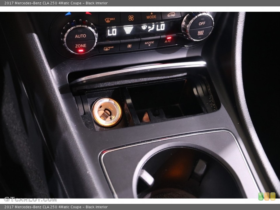 Black Interior Controls for the 2017 Mercedes-Benz CLA 250 4Matic Coupe #139079140