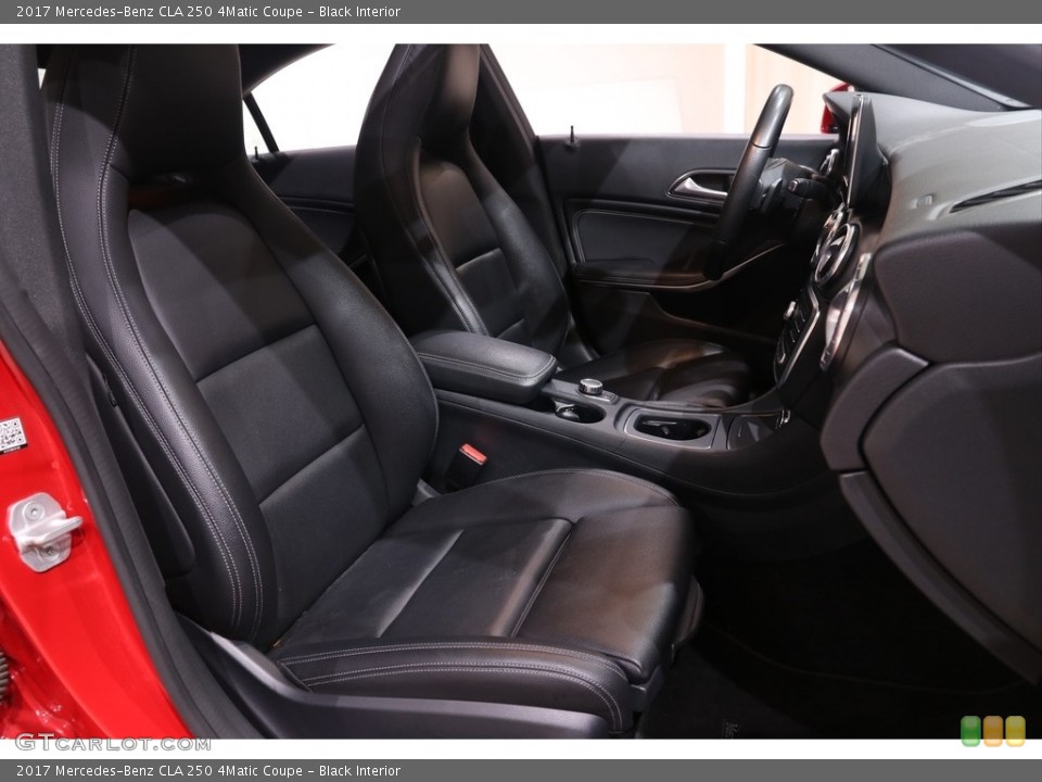 Black Interior Front Seat for the 2017 Mercedes-Benz CLA 250 4Matic Coupe #139079161