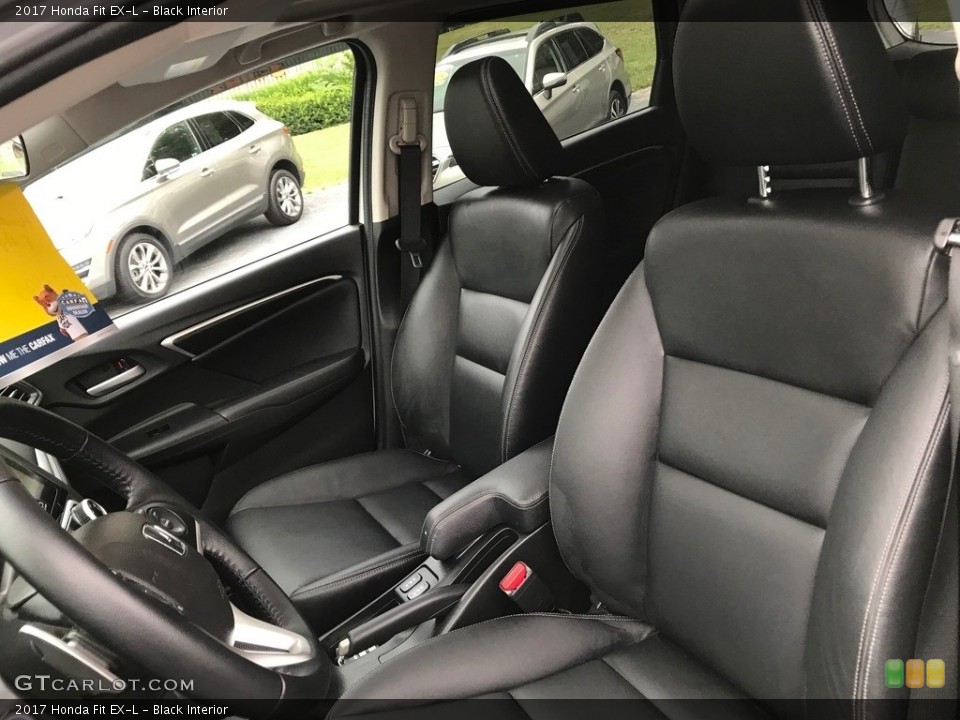 Black Interior Front Seat for the 2017 Honda Fit EX-L #139083997
