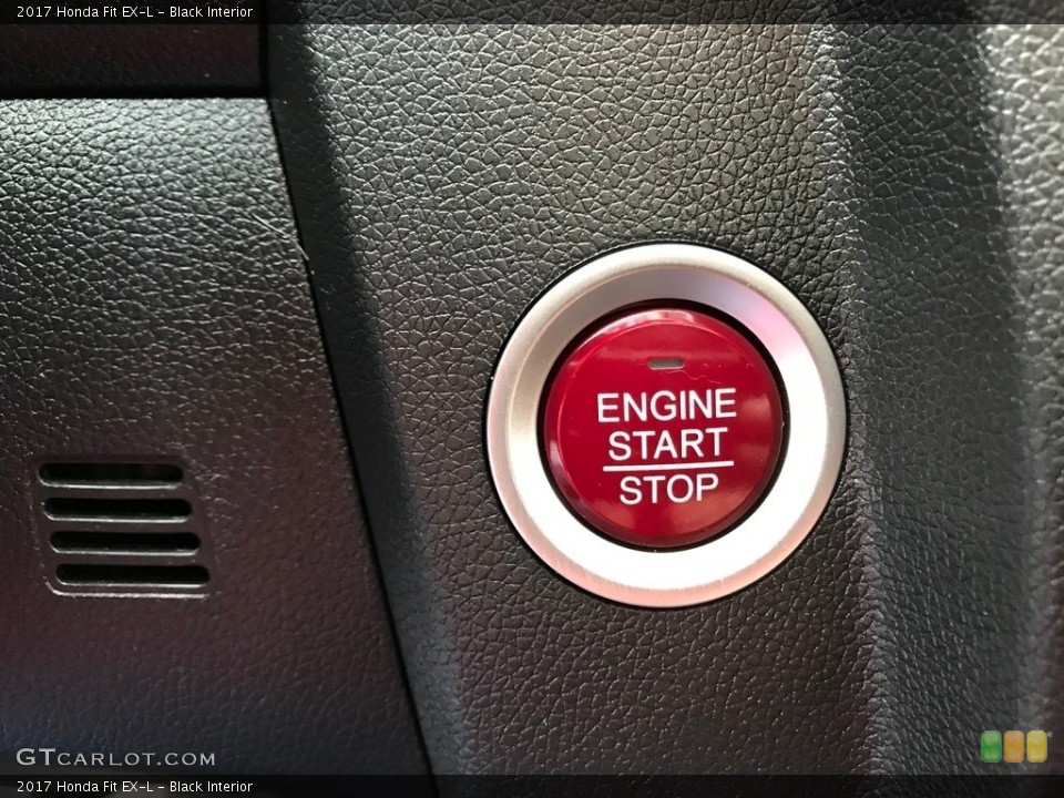 Black Interior Controls for the 2017 Honda Fit EX-L #139084104