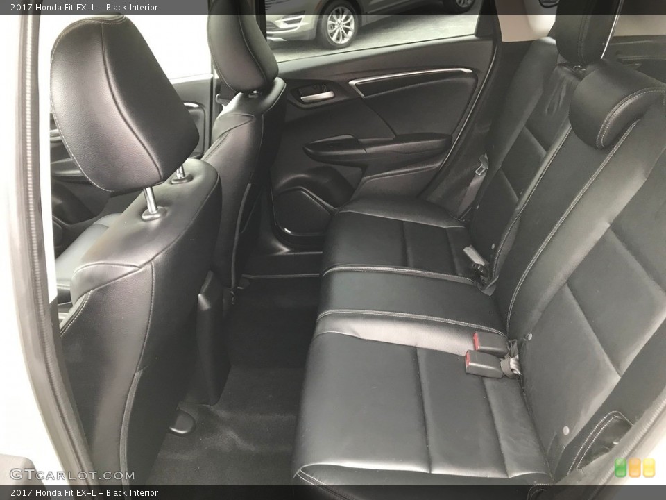 Black Interior Rear Seat for the 2017 Honda Fit EX-L #139084501