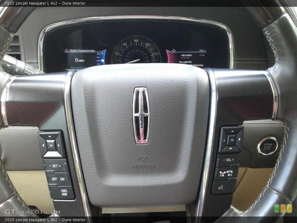 Dune Interior Steering Wheel for the 2015 Lincoln Navigator L 4x2 #139085311