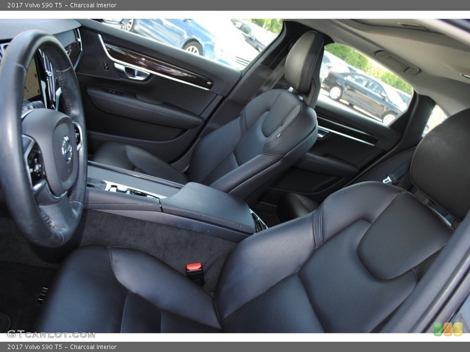 Charcoal Interior Front Seat for the 2017 Volvo S90 T5 #139087792