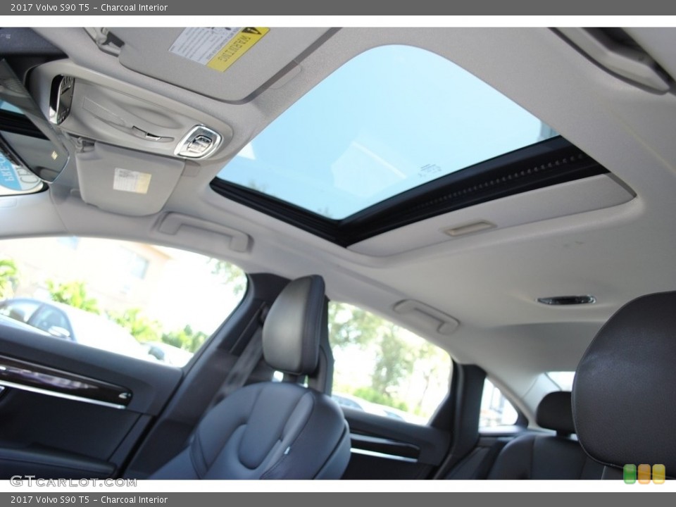 Charcoal Interior Sunroof for the 2017 Volvo S90 T5 #139087807
