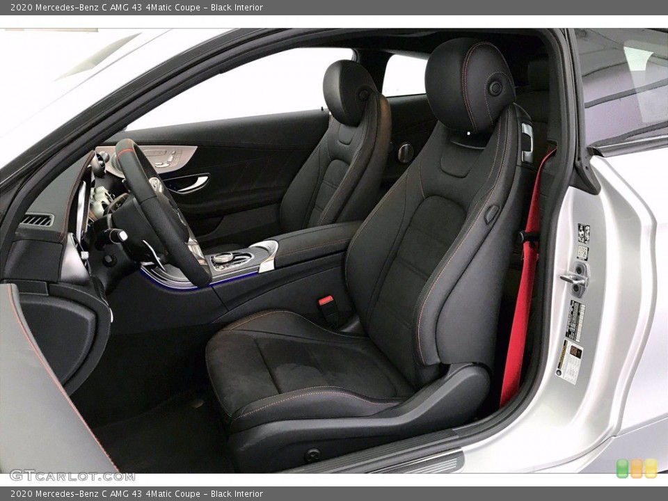 Black Interior Front Seat for the 2020 Mercedes-Benz C AMG 43 4Matic Coupe #139100170