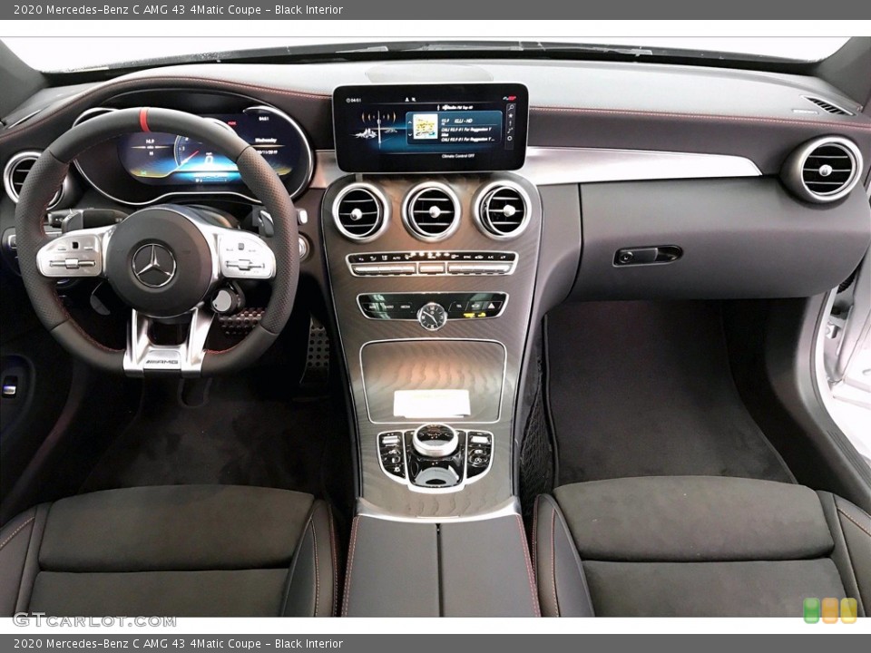 Black Interior Dashboard for the 2020 Mercedes-Benz C AMG 43 4Matic Coupe #139100242
