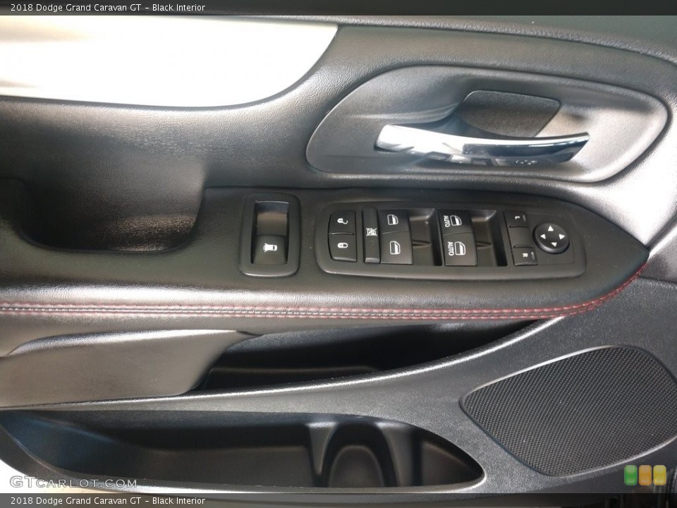 Black Interior Door Panel for the 2018 Dodge Grand Caravan GT #139100260