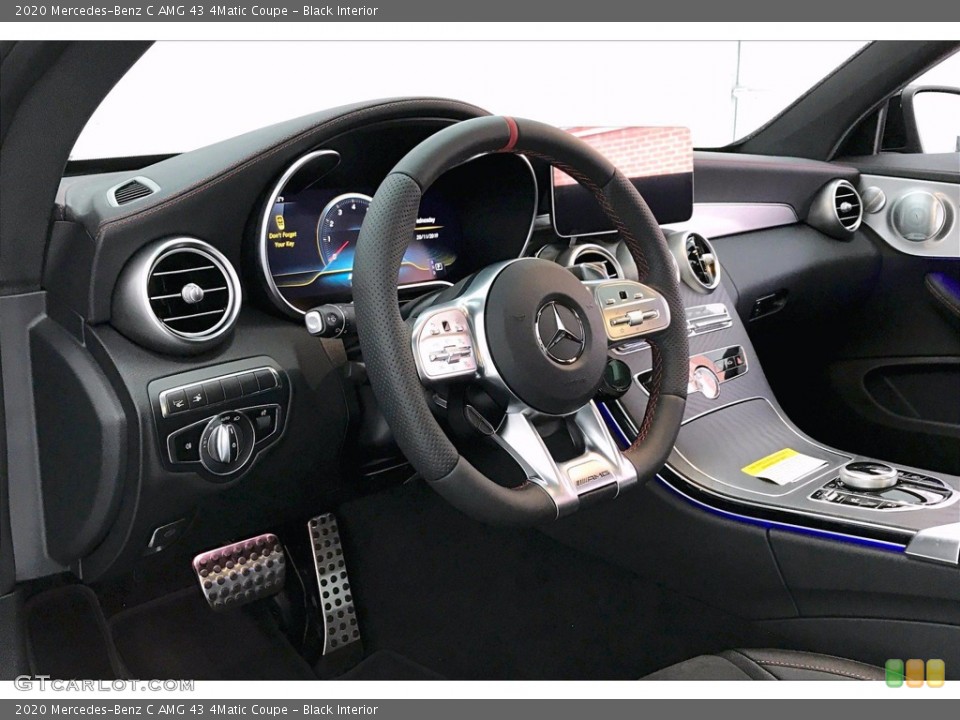 Black Interior Dashboard for the 2020 Mercedes-Benz C AMG 43 4Matic Coupe #139100371