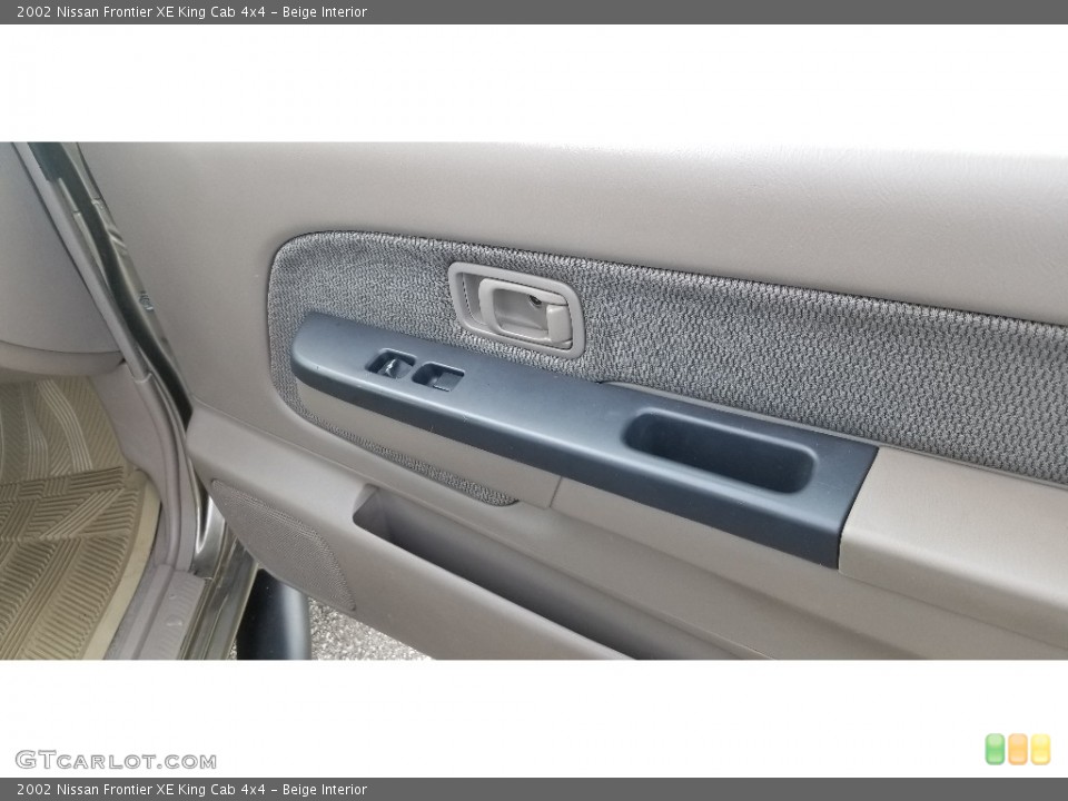 Beige Interior Door Panel for the 2002 Nissan Frontier XE King Cab 4x4 #139100773