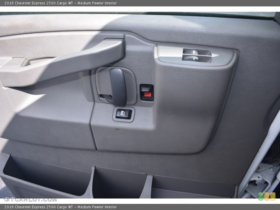 Medium Pewter Interior Door Panel for the 2016 Chevrolet Express 2500 Cargo WT #139103356