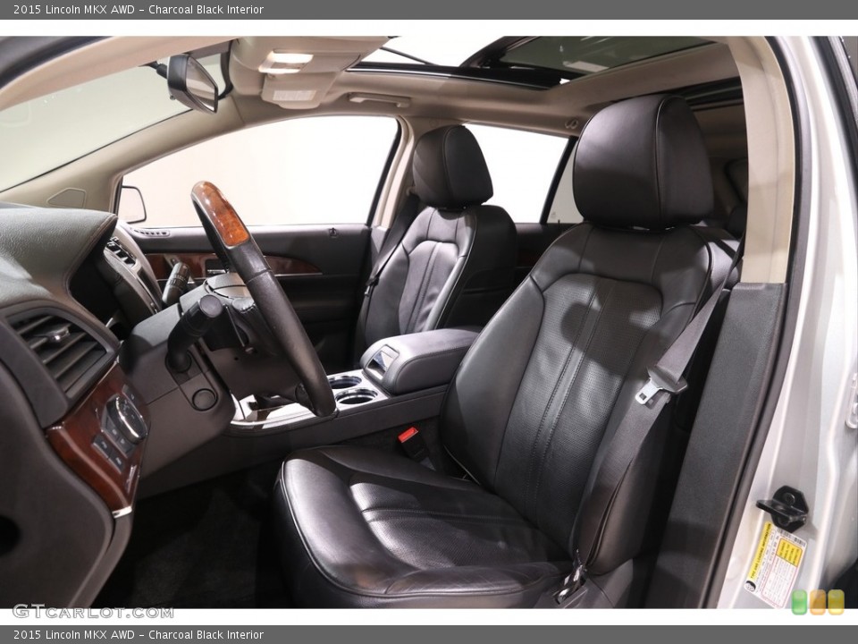 Charcoal Black 2015 Lincoln MKX Interiors