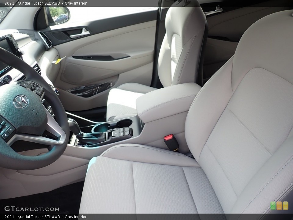 Gray Interior Front Seat for the 2021 Hyundai Tucson SEL AWD #139105774