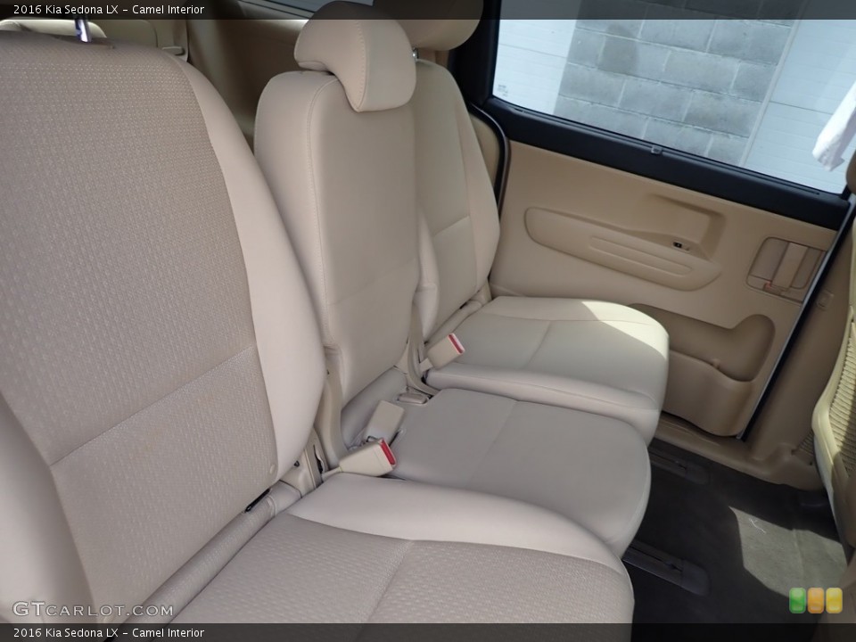 Camel Interior Rear Seat for the 2016 Kia Sedona LX #139105837